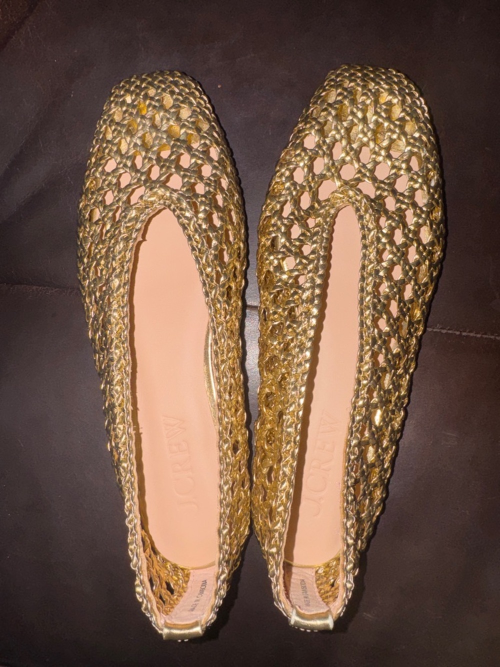 J Crew Gold Woven Ballet Flats - Women
Size 7 - Picture 6 of 7